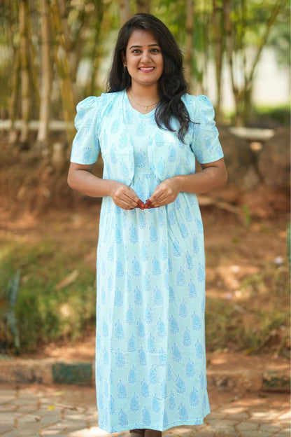 SkyBloom (CASUAL LOUNGEWEAR COAT)