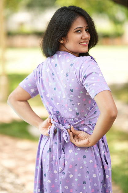 Pastel Hearts (Feeding Cover)