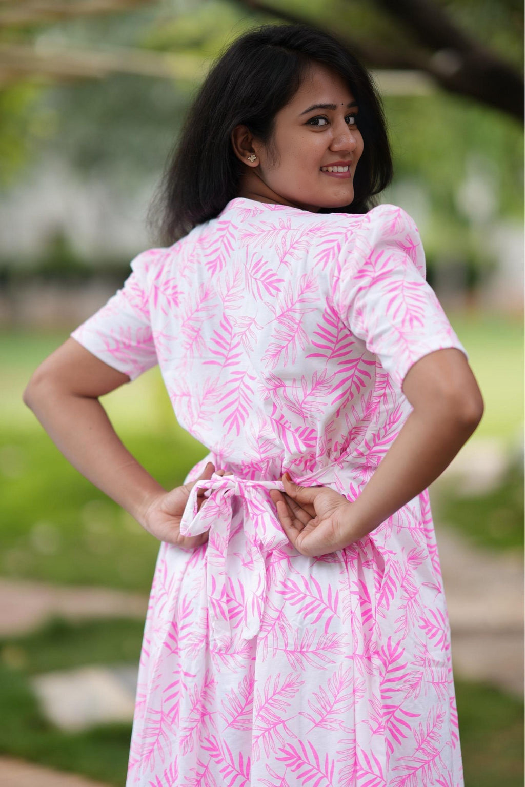 MATERNITY ATTACHED COAT (Rosé)