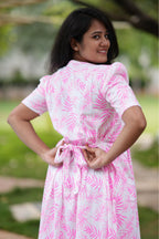 MATERNITY ATTACHED COAT (Rosé)