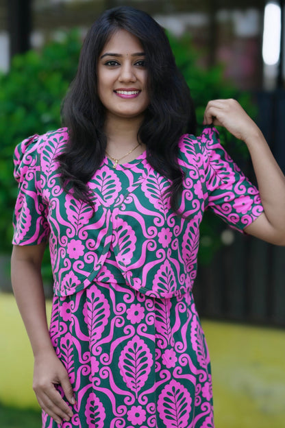 MATERNITY REMOVABLE COAT (PinkFable)