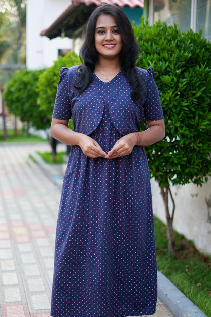 Casual Wear Attached Coat (Sweet Heartline)