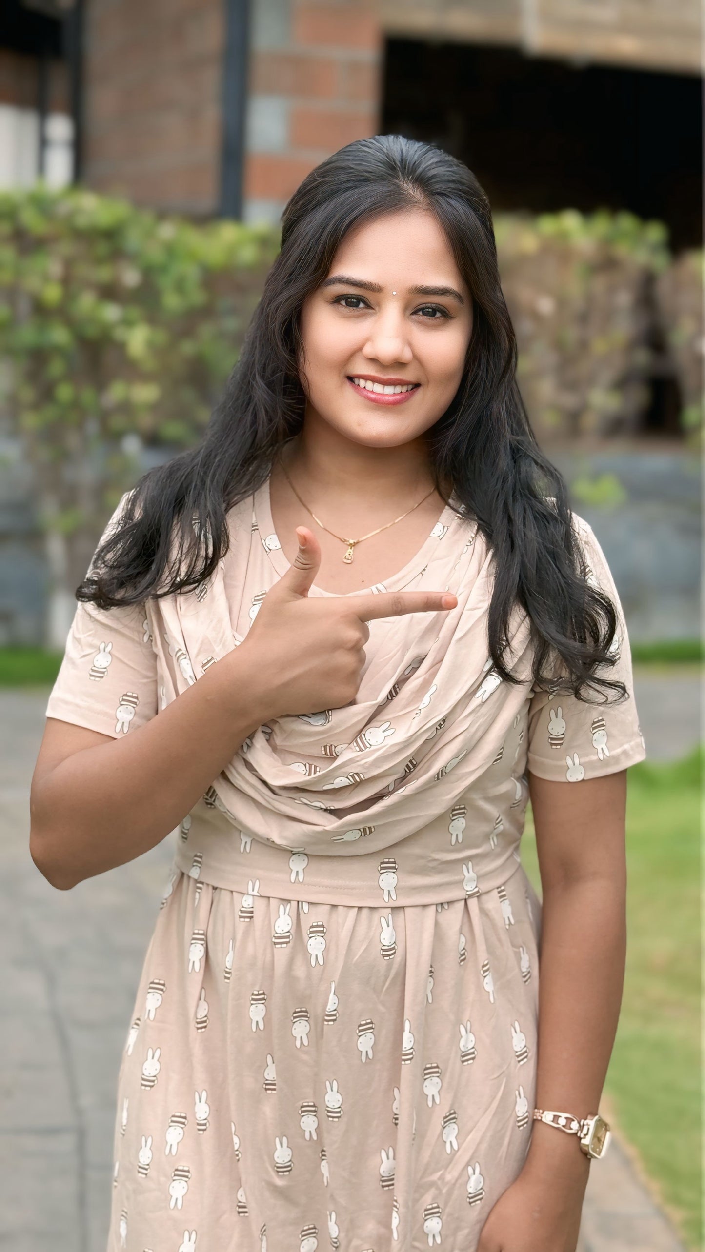 MILD SANDAL BUTTERFLY (NON MATERNITY SHAWL)