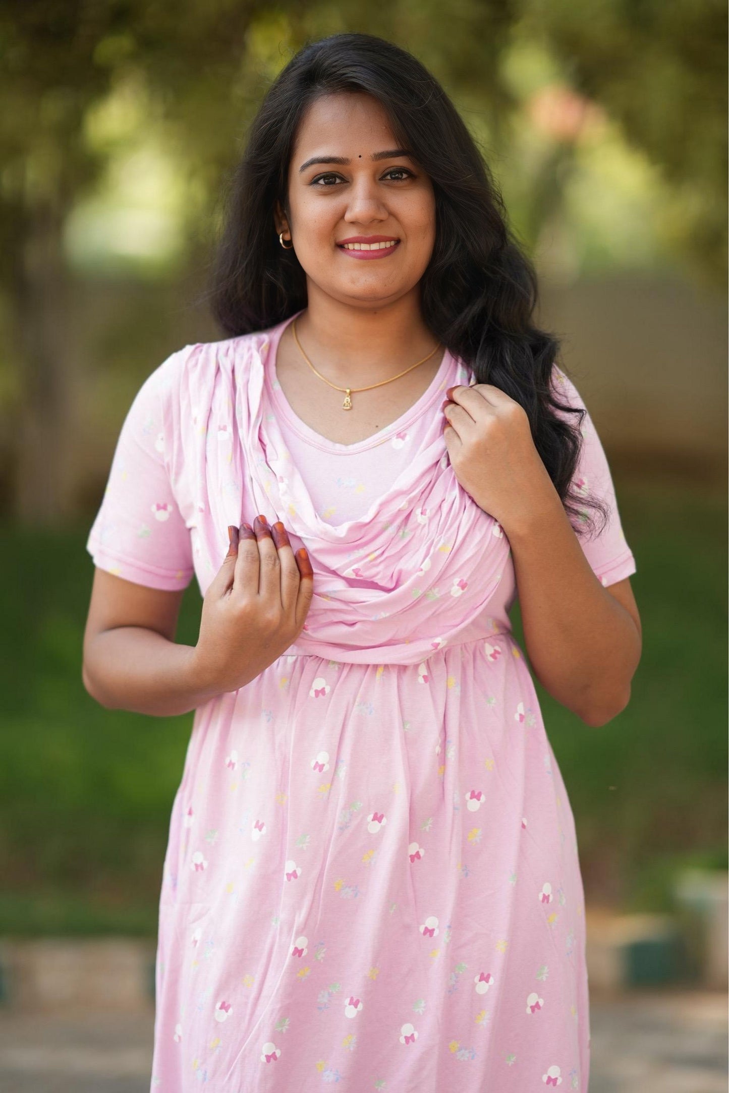 Pink Whisper (Casual Loungewear Shawl)