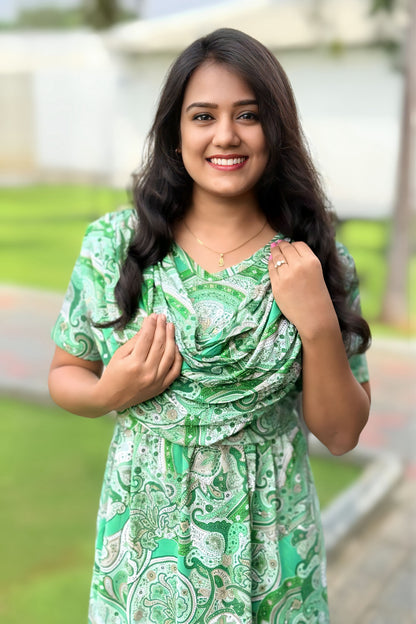 Velmira (Zipless Maternity Shawl)