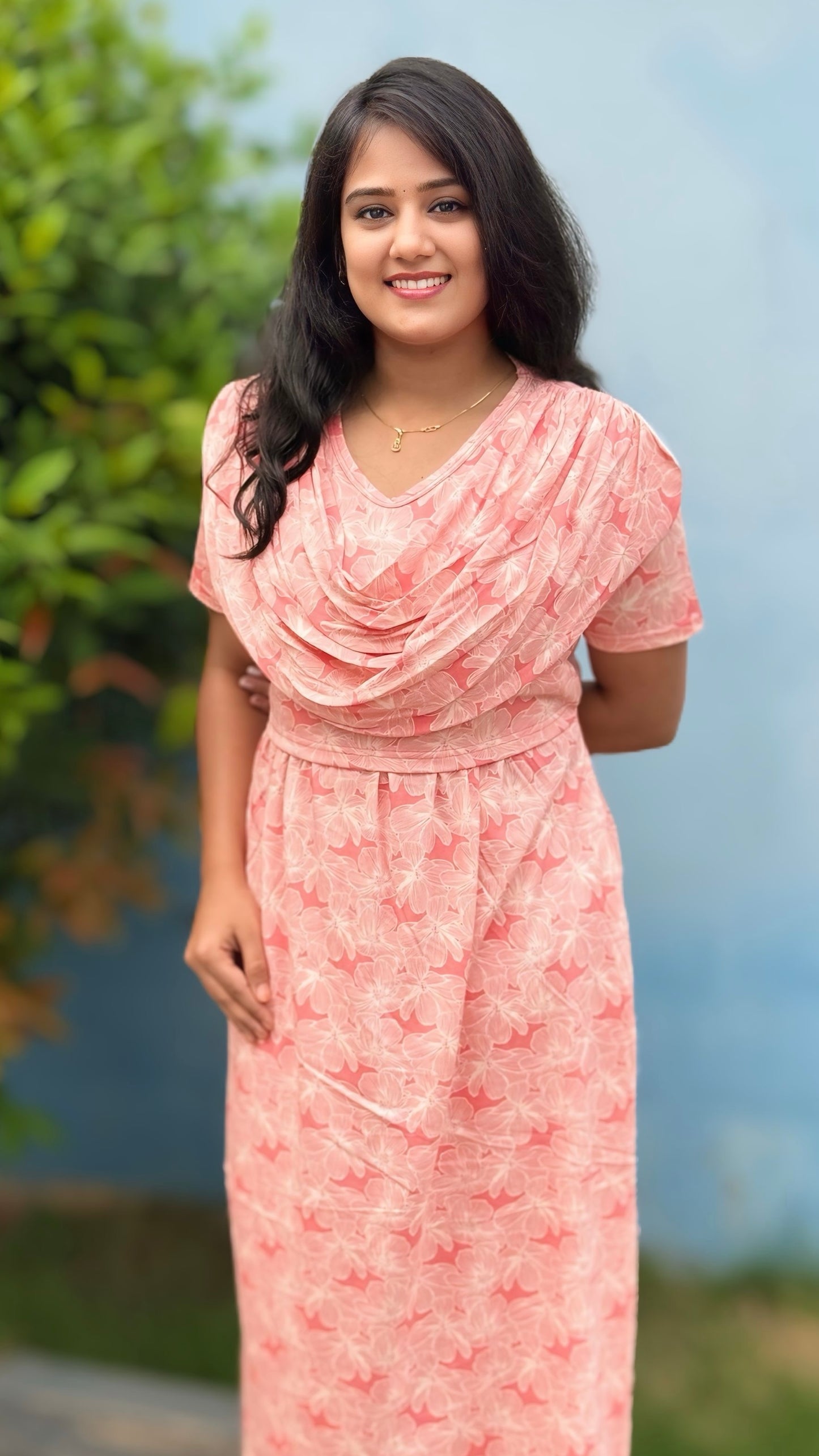 Florivine (Zipless Maternity Shawl)