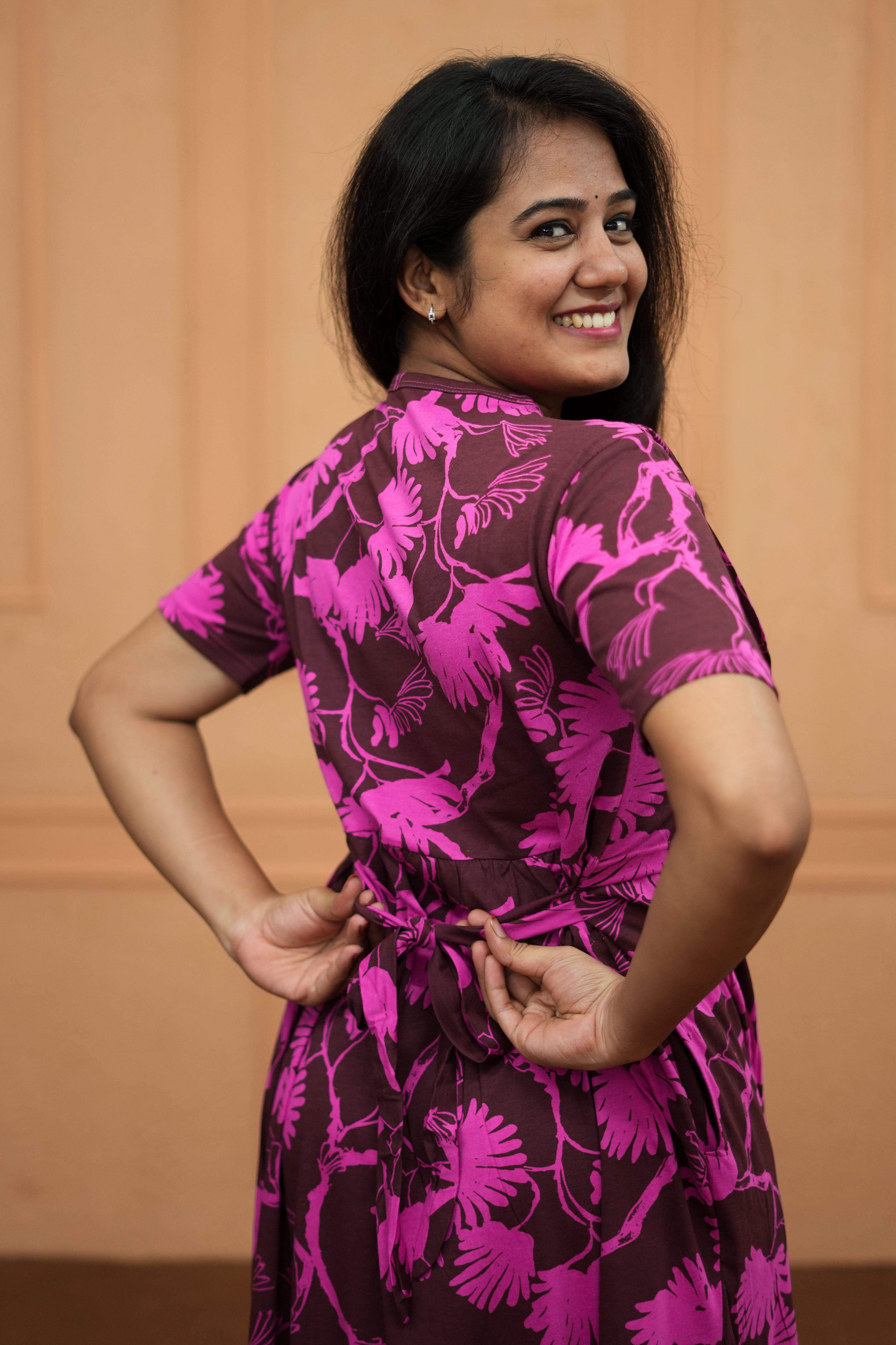 EVELYN (Zipless Maternity Shawl)