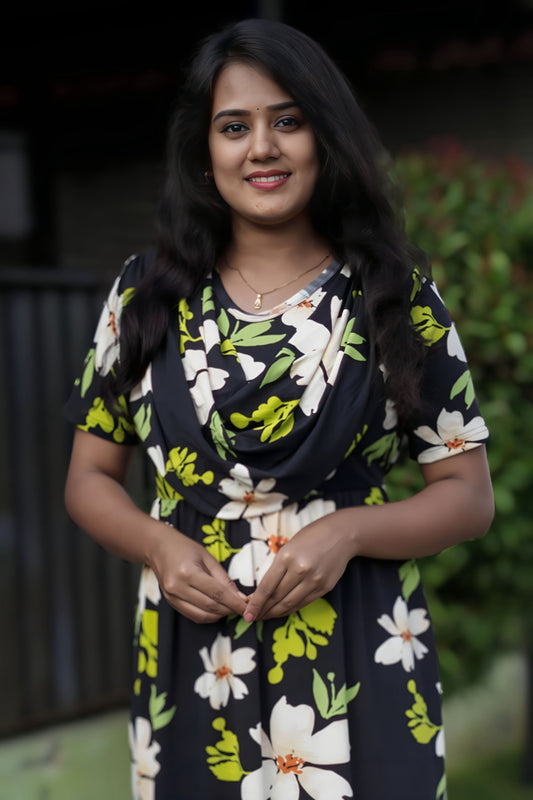 Gardenia (Casual Loungewear Shawl)