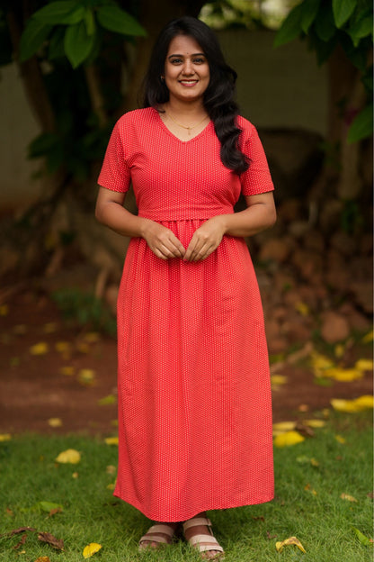 Pre Book - Ruby Dot (ZIPLESS MATERNITY)