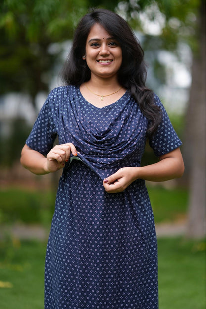 Starry Night   (Zipless Maternity Shawl)