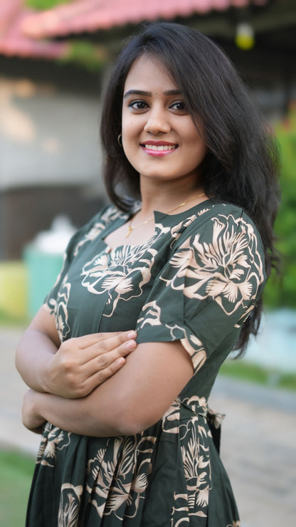 Maternity Cotton Kurti (Emeraluxe)