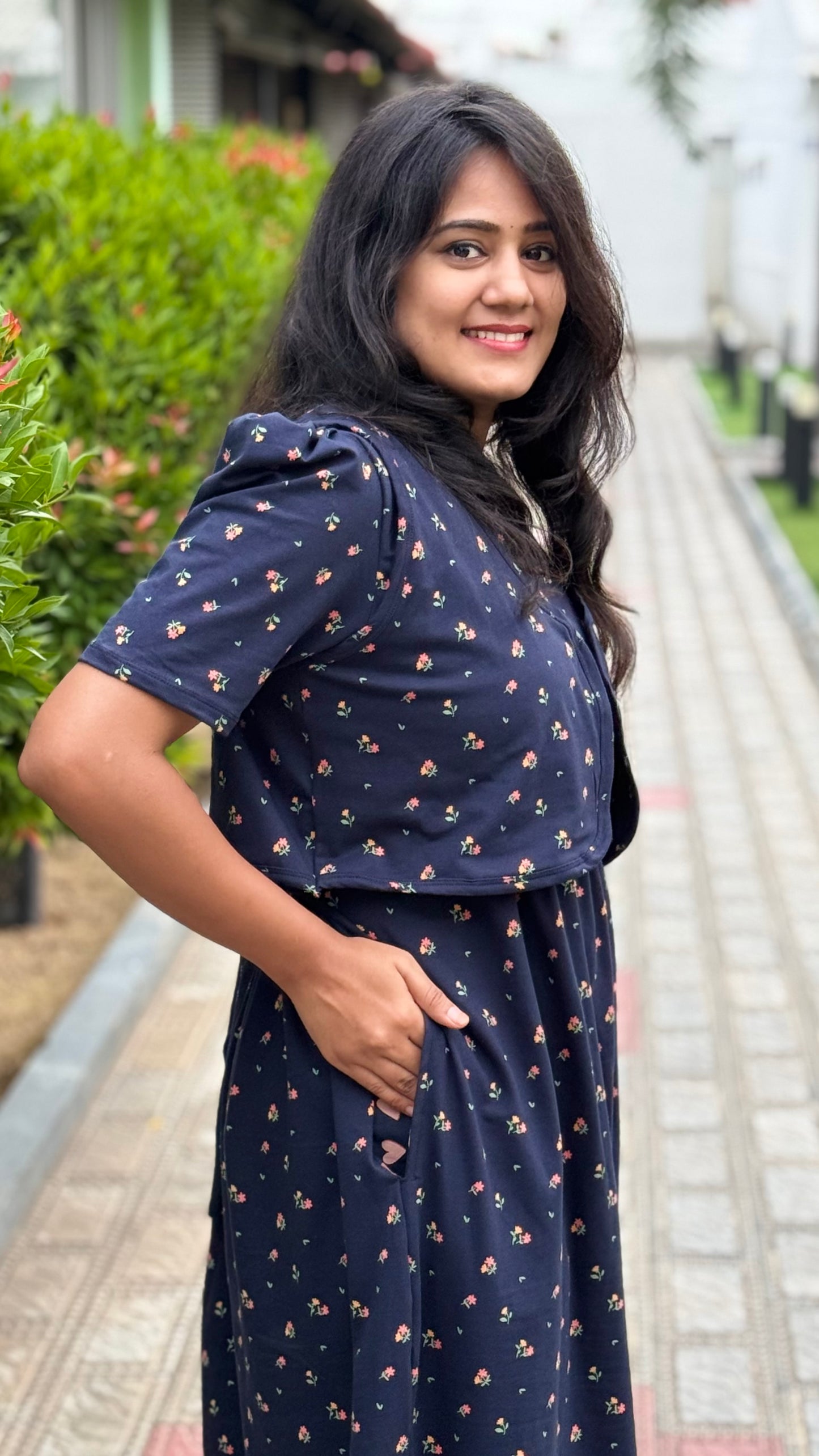 MATERNITY WITH COAT ( NAVYMUSE )