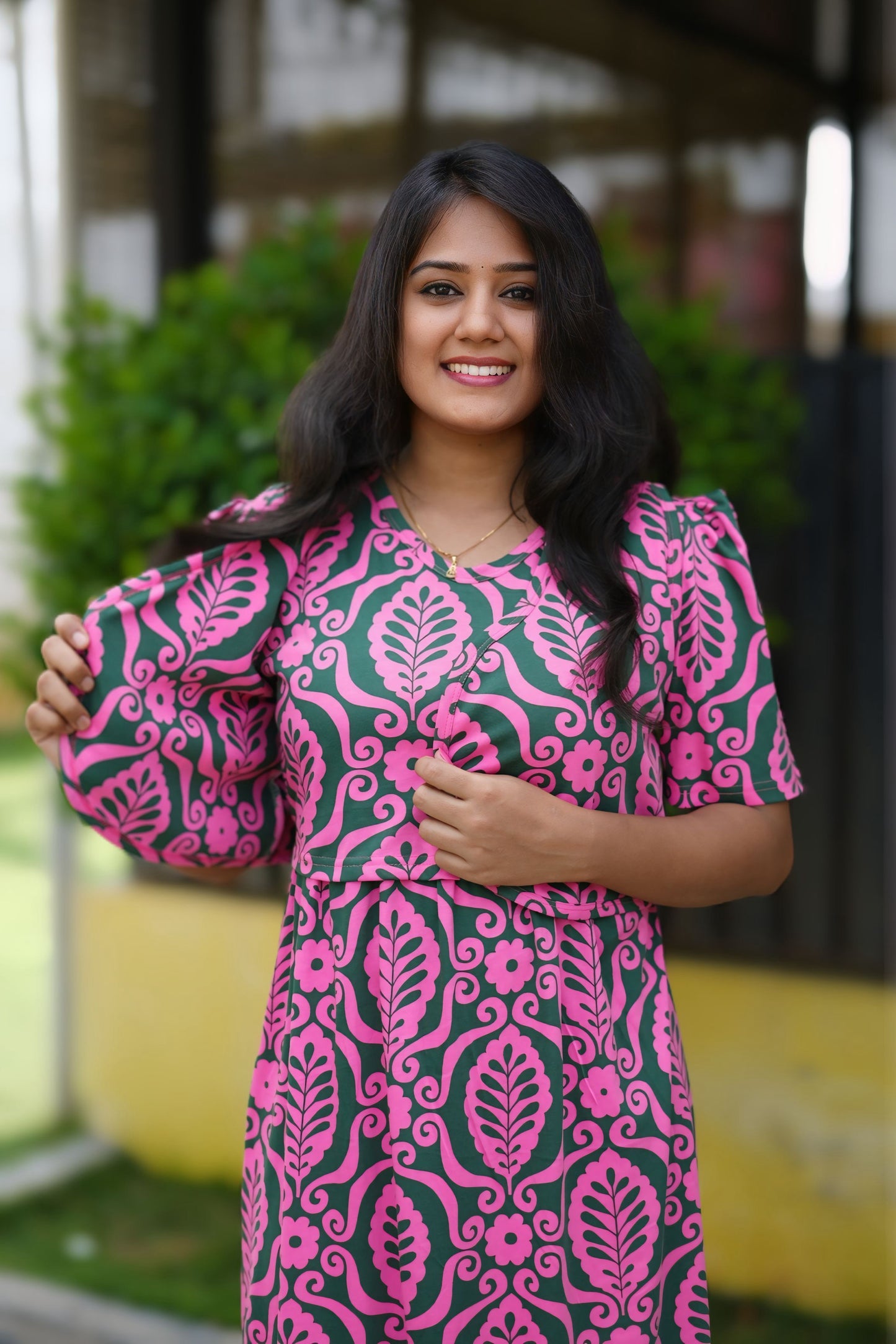 MATERNITY COAT (PinkFable)