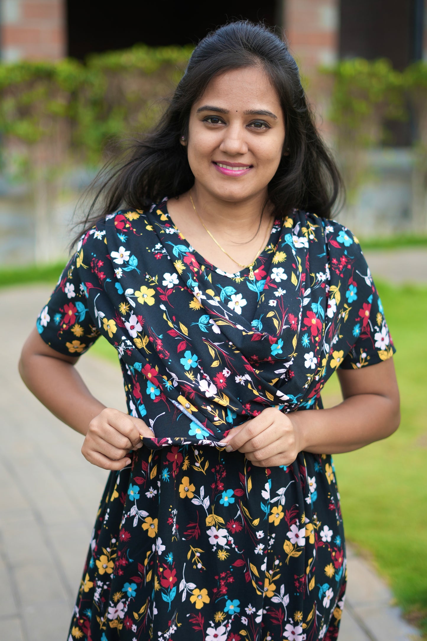 Zipless Maternity Shawl