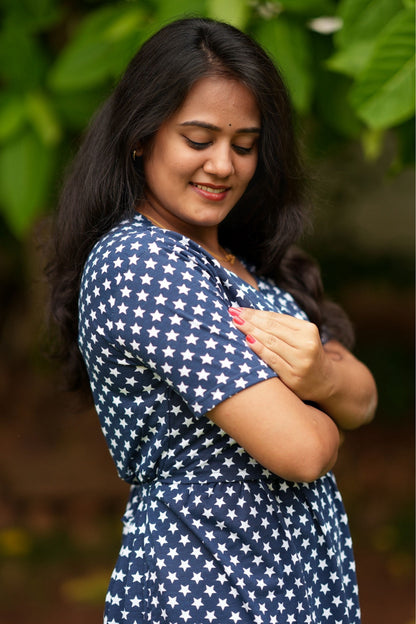 Pre Book - Navy Spark (ZIPLESS MATERNITY)