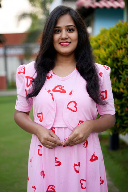 MATERNITY ATTACHED COAT (Cupid)