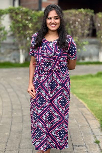 Zipless Maternity Shawl