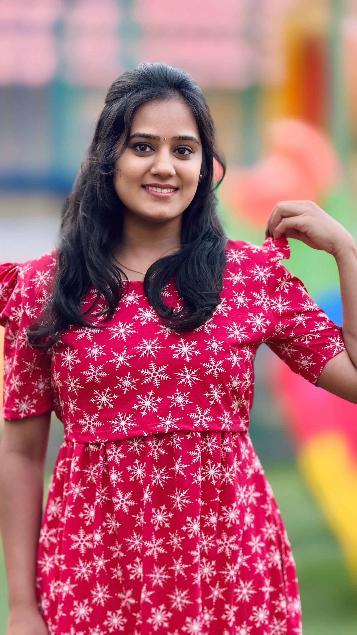 RED AURA (ZIPLESS MATERNITY)