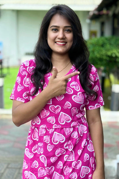 HeartlyPink (Zipless Maternity)