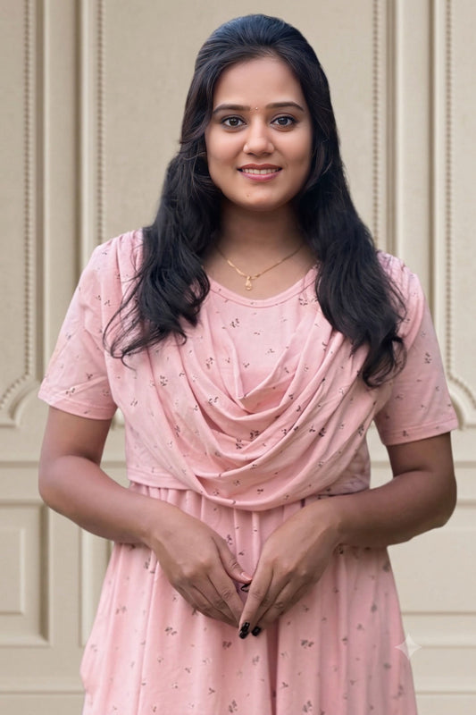 Mild Glow (Zipless Maternity Shawl)