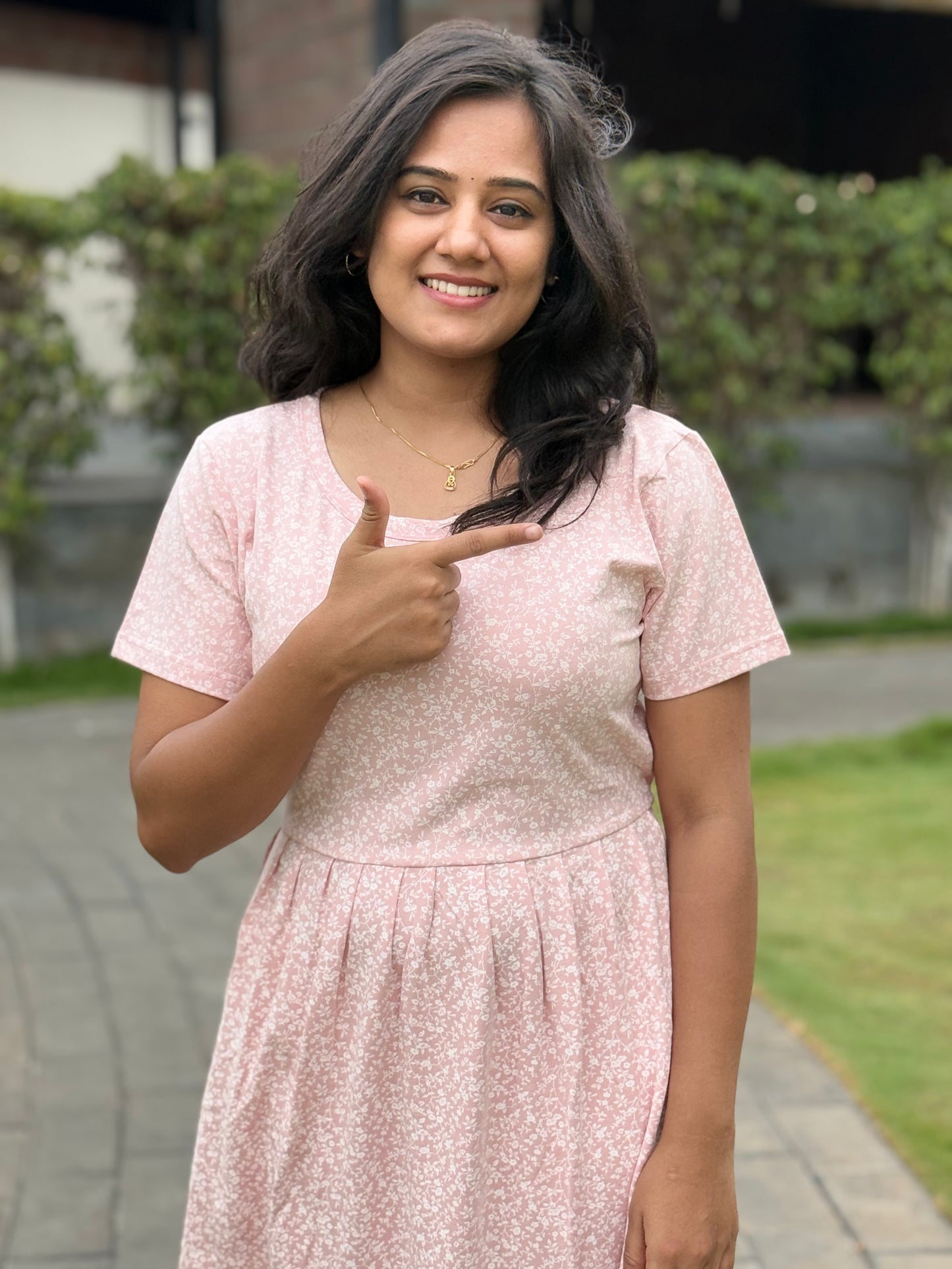 NON MATERNITY ( FLORAL PINK )