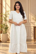 Muslin Cotton-SPOT FLOWERS