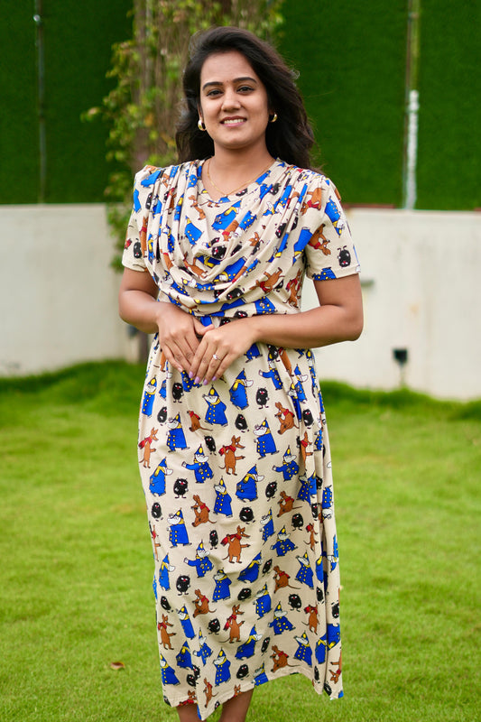 Dupatta Zipless Maternity with Sandal Toy