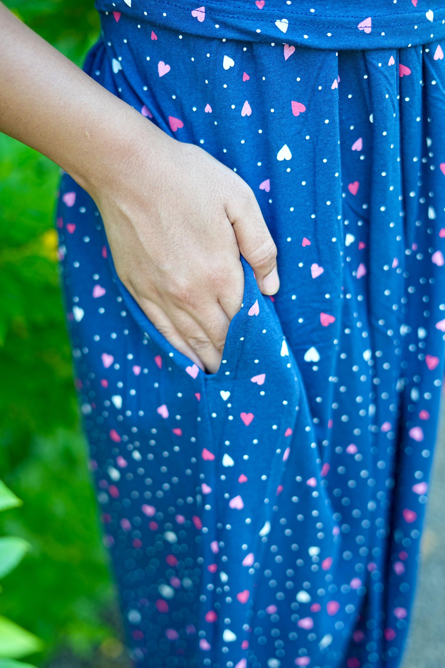 Premium Maternity Zipless Lounge Wear with Hearty Navy