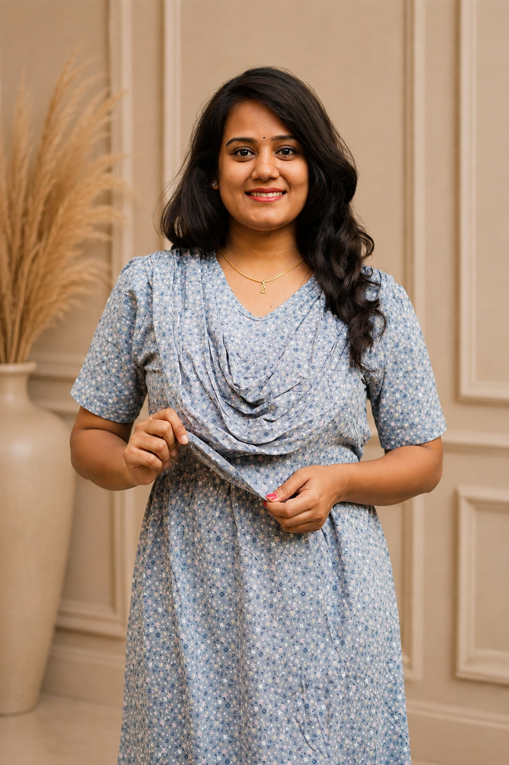 Zipless Maternity Shawl