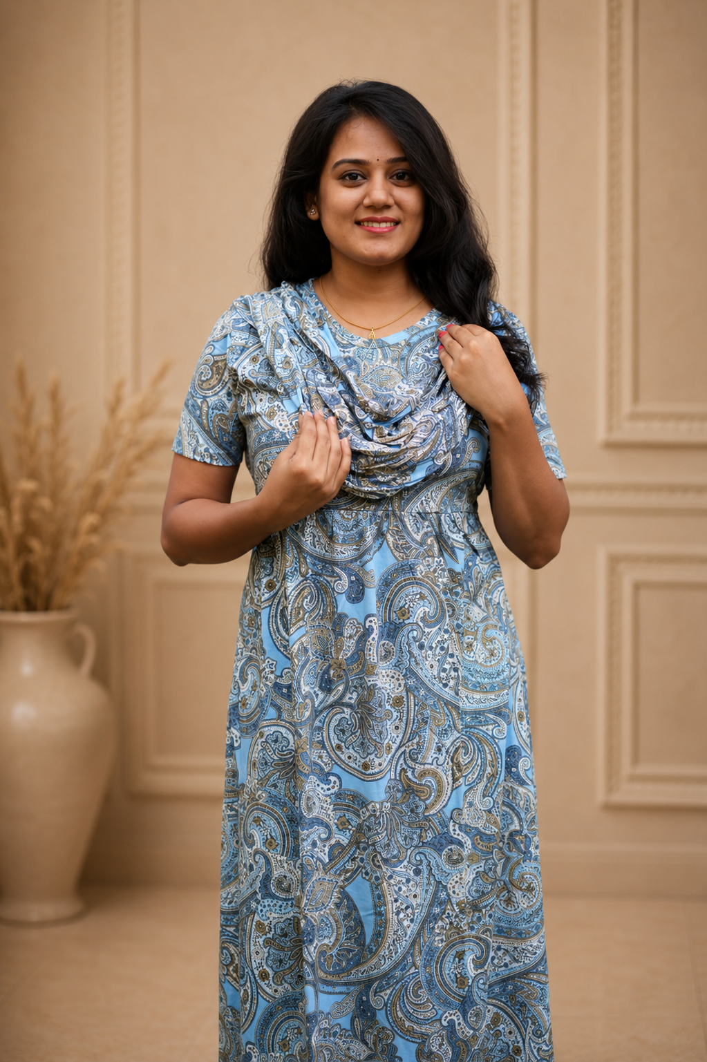 FrostFlora (Casual Loungewear Shawl)