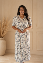 Lavender Bloom (Casual Attached Coat)