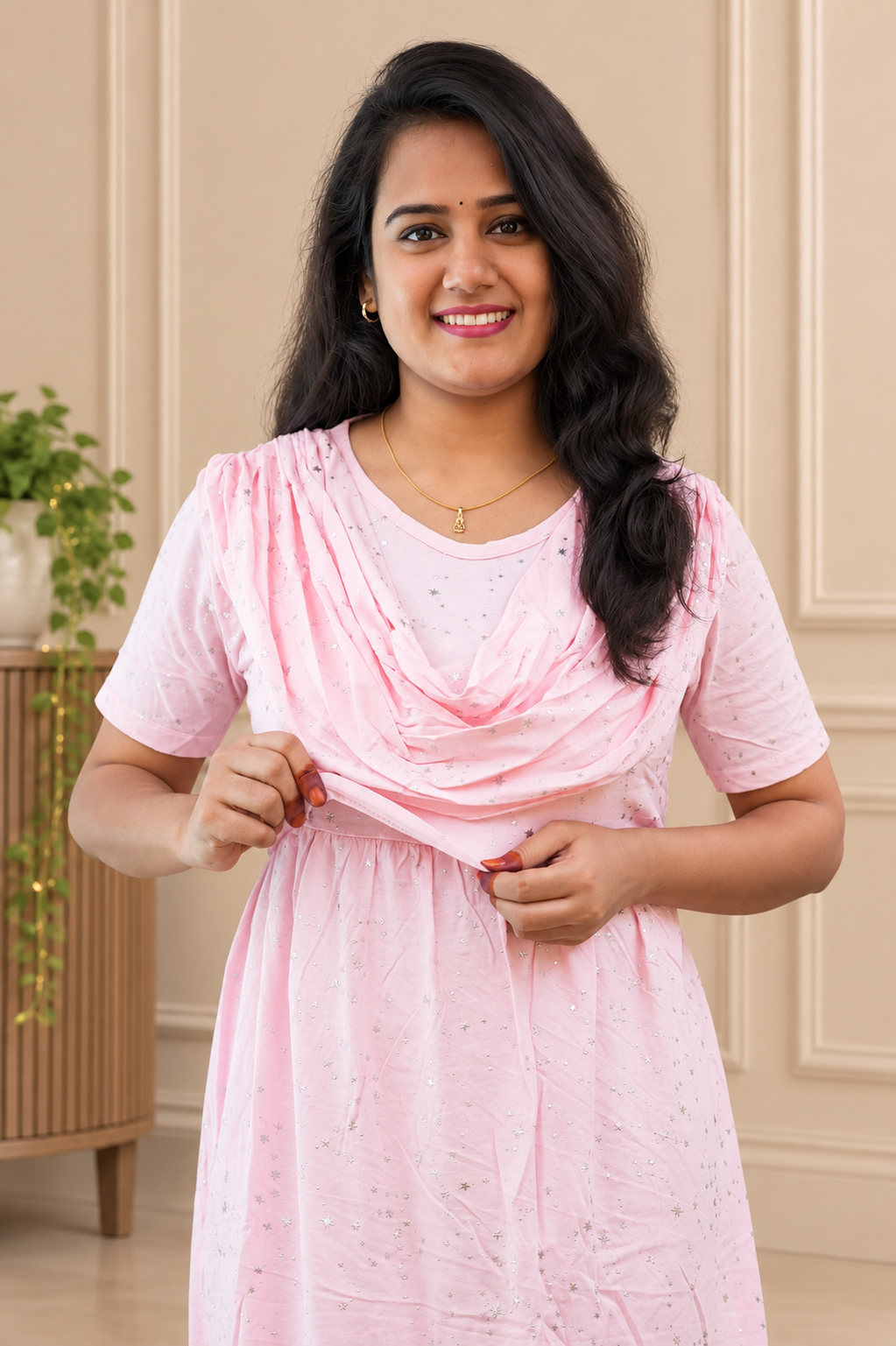 Sliver Star Mild (Zipless Maternity Shawl)