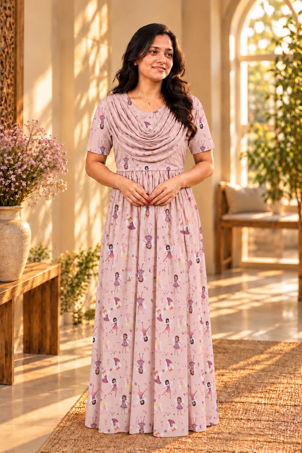 SOLVENA (Zipless Maternity Shawl)