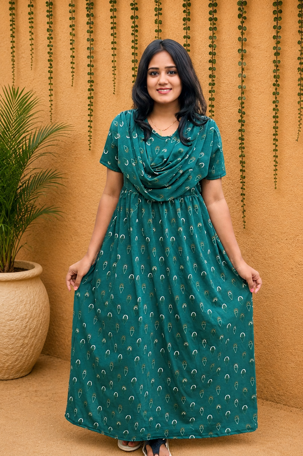 FRESH & FLAWLESS (Casual Loungewear Shawl)