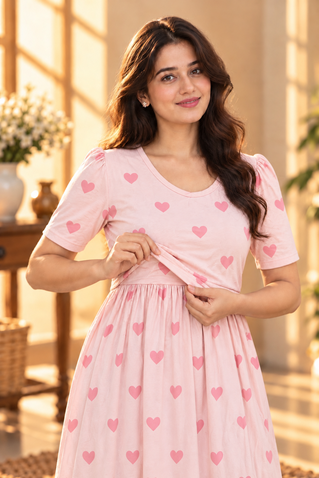Sweet heart  (ZIPLESS MATERNITY)