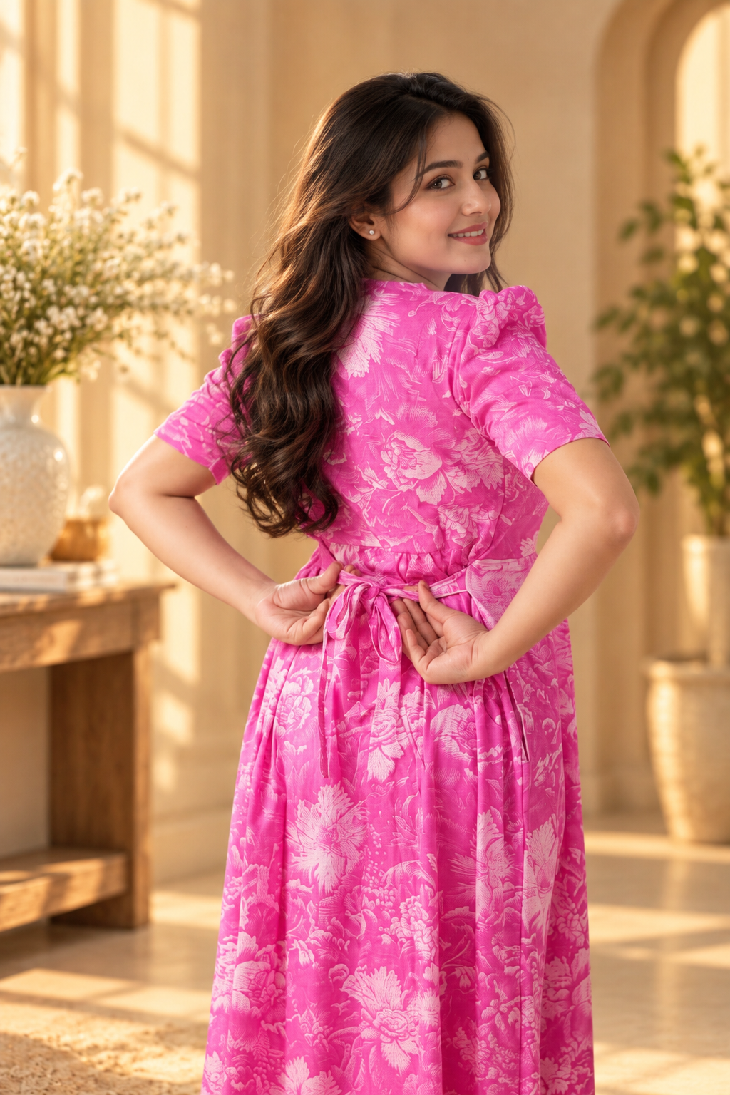 Petal Pink (Casual Attached Coat)