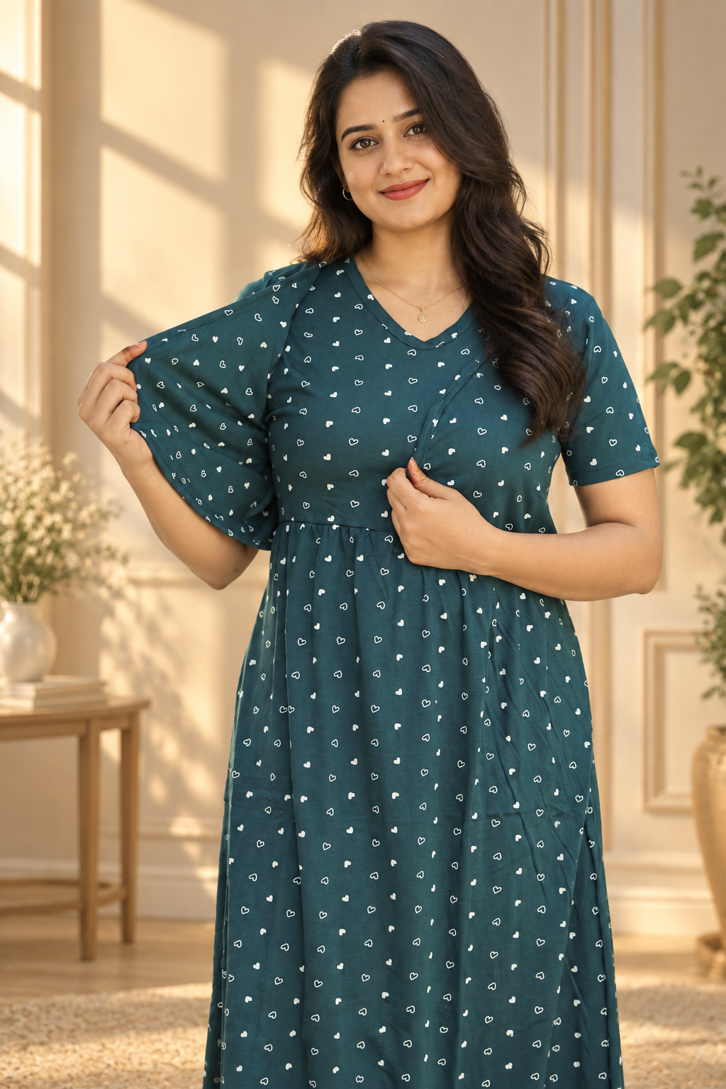 Bottle Green (Casual Removable Coat)