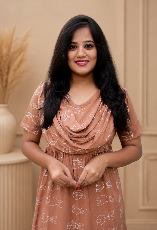 Cocoa (Casual Loungewear Shawl)