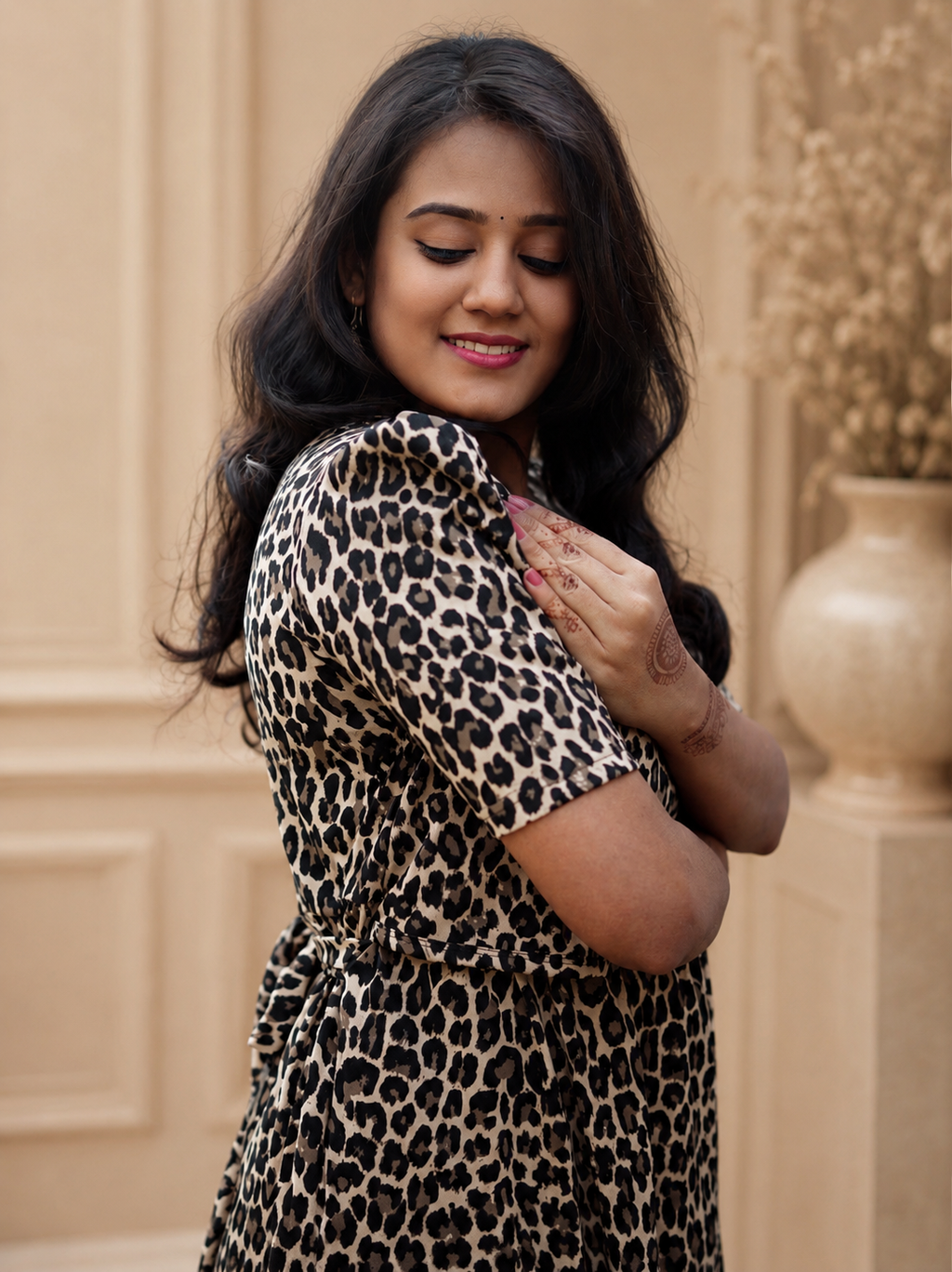 MATERNITY ATTACHED COAT (Wild Elegance)