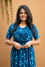Serapha (Zipless Maternity Shawl)