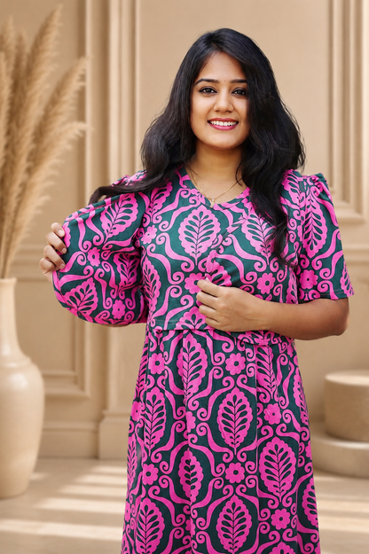 MATERNITY REMOVABLE COAT (PinkFable)