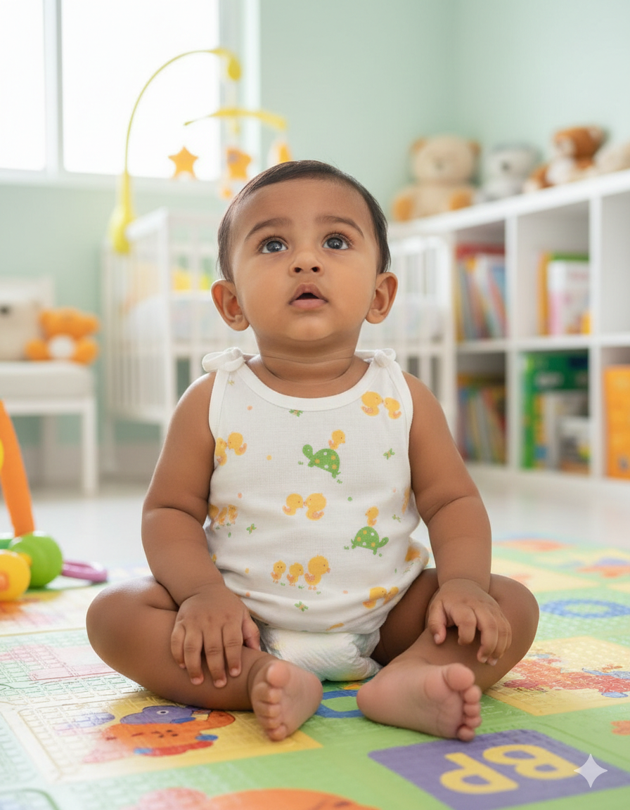 Muslin Jabla Knotted