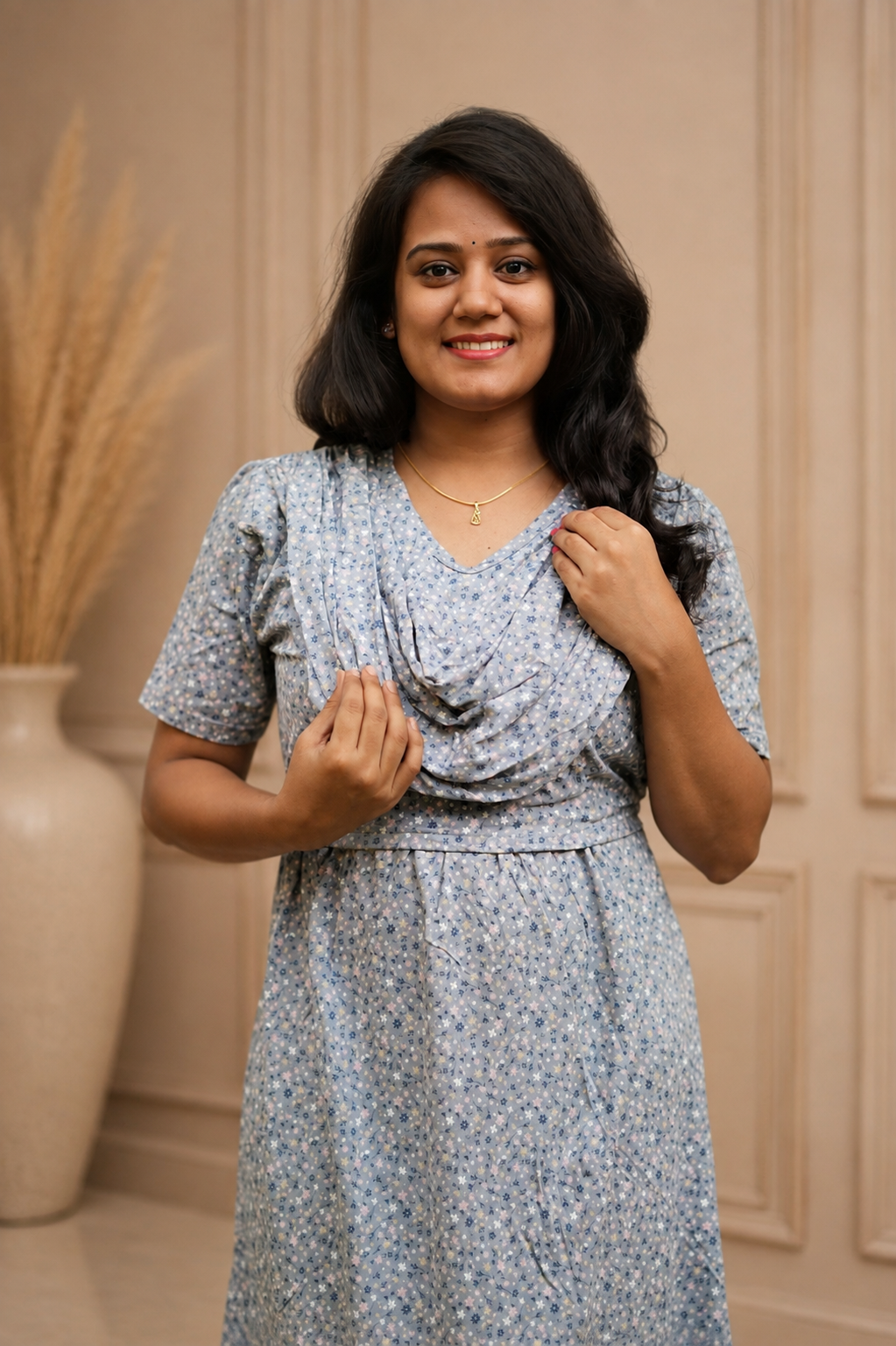 Zipless Maternity Shawl