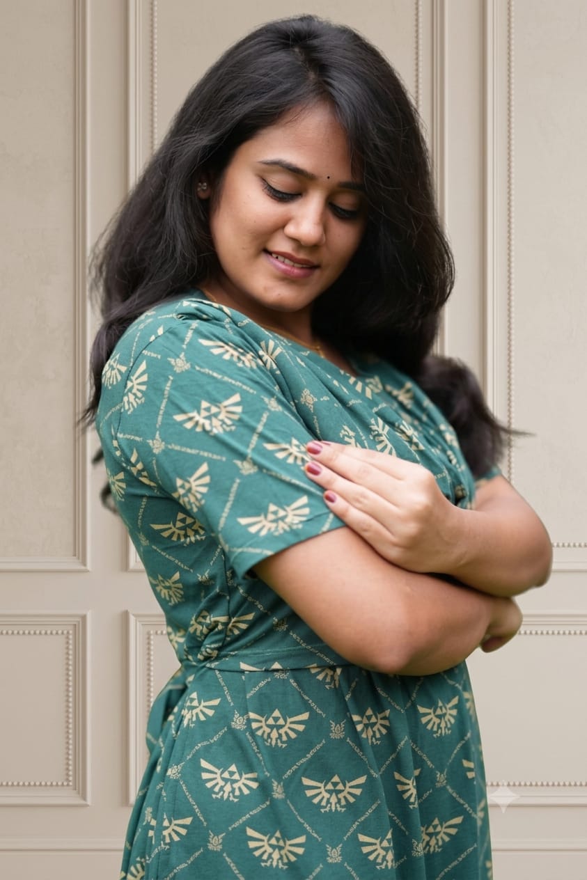 Galaxy Glow (Zipless Maternity Shawl)