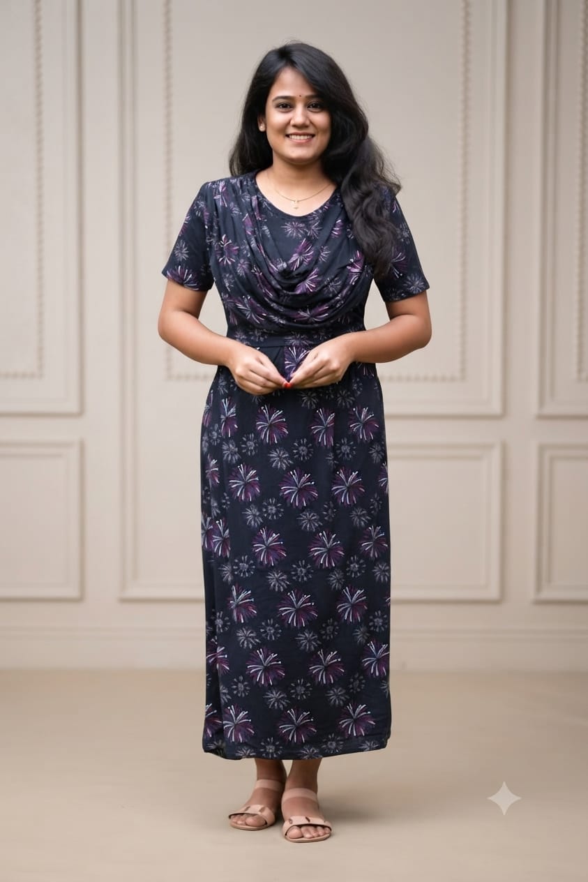 Galaxy Glow (Zipless Maternity Shawl)