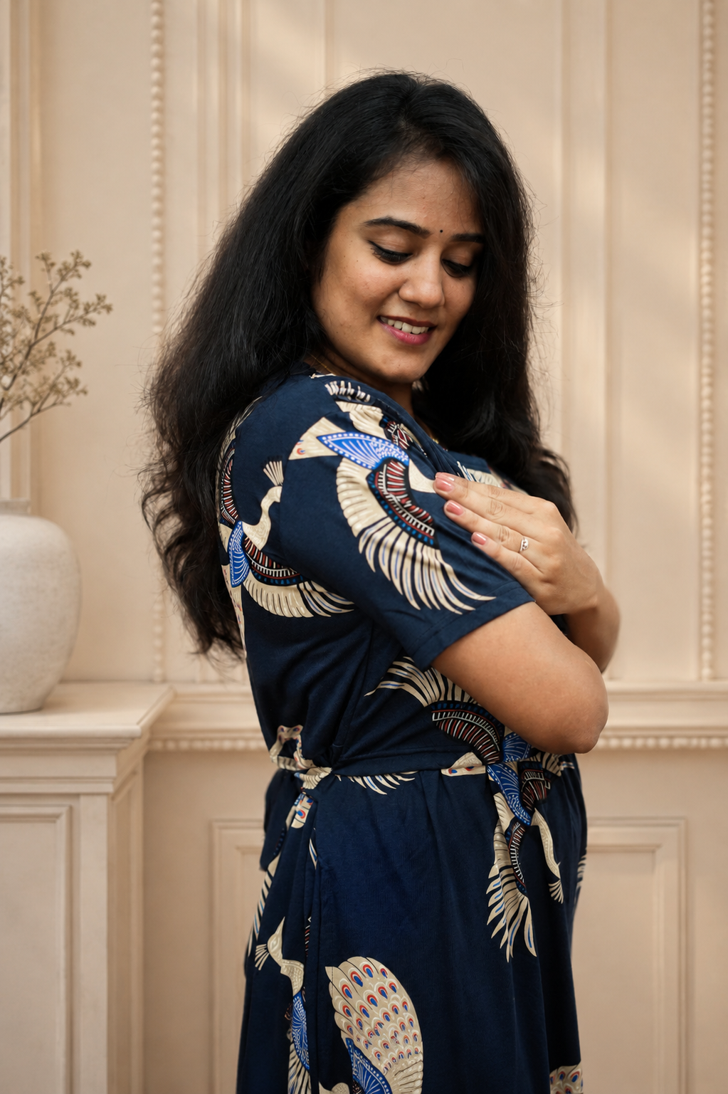 VIVARA (Zipless Maternity Shawl)