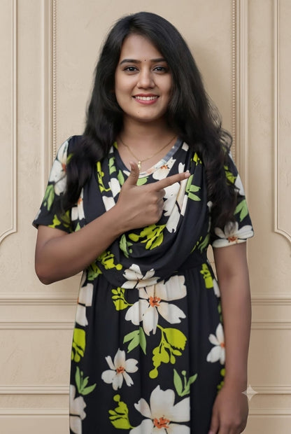 Gardenia (Casual Loungewear Shawl)