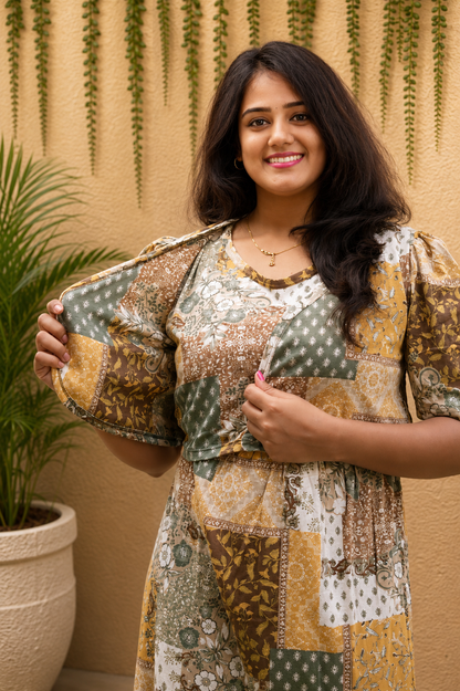 MATERNITY REMOVABLE COAT (PatchLuxe)