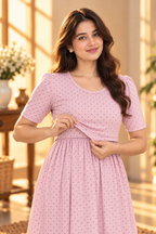 BLUSH DOT (ZIPLESS MATERNITY)