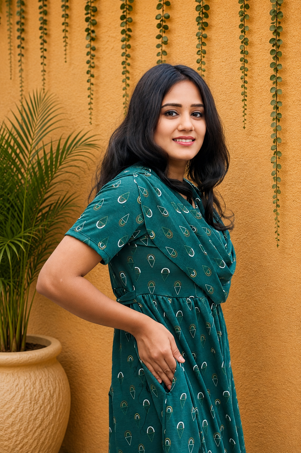 FRESH & FLAWLESS (Casual Loungewear Shawl)